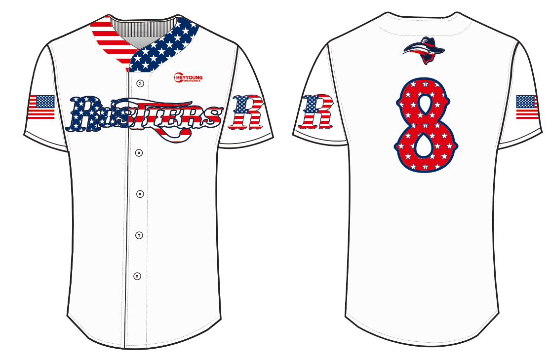 Source Custom design sublimated button up jersey tackle twill jersey  stitched embroidered full button baseball jerseys on m.