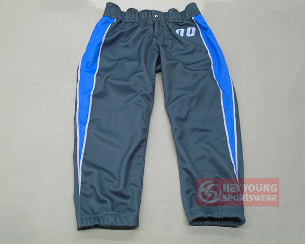 Dye Sublimation Printing Custom Design Pinstripe Baseball Knicker