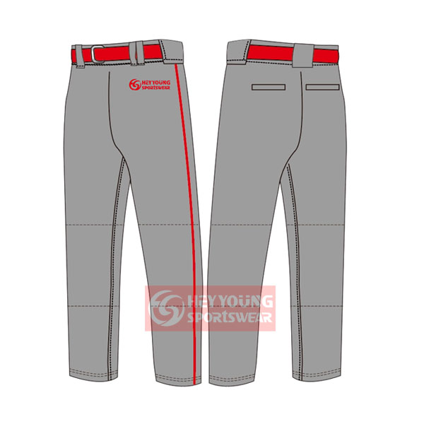 100% Polyester Custom Made Sublimation Printing Men Baseball Pant