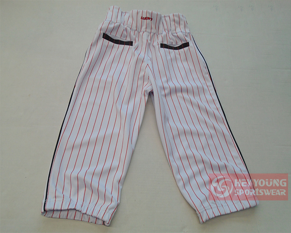 Wholesale Custom Design Sublimated Pinstripe Baseball Knicker