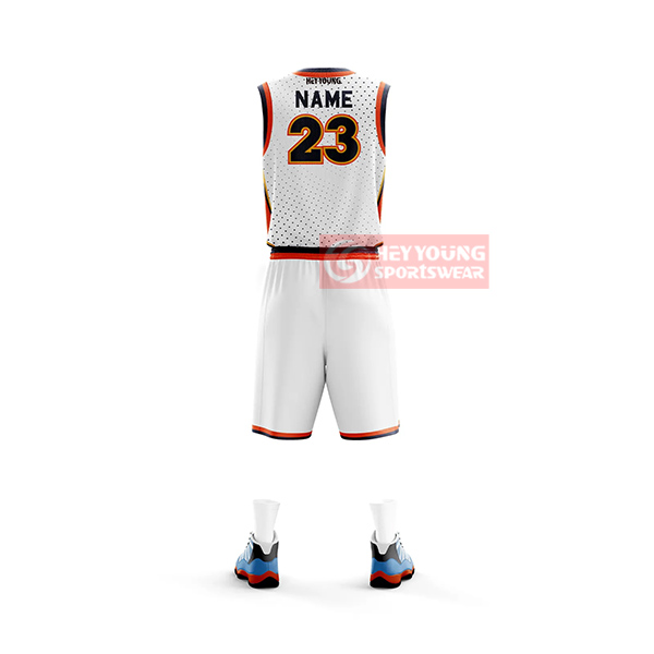 Wholesale Blank Breathable Custom Sublimated Men Basketball Uniform
