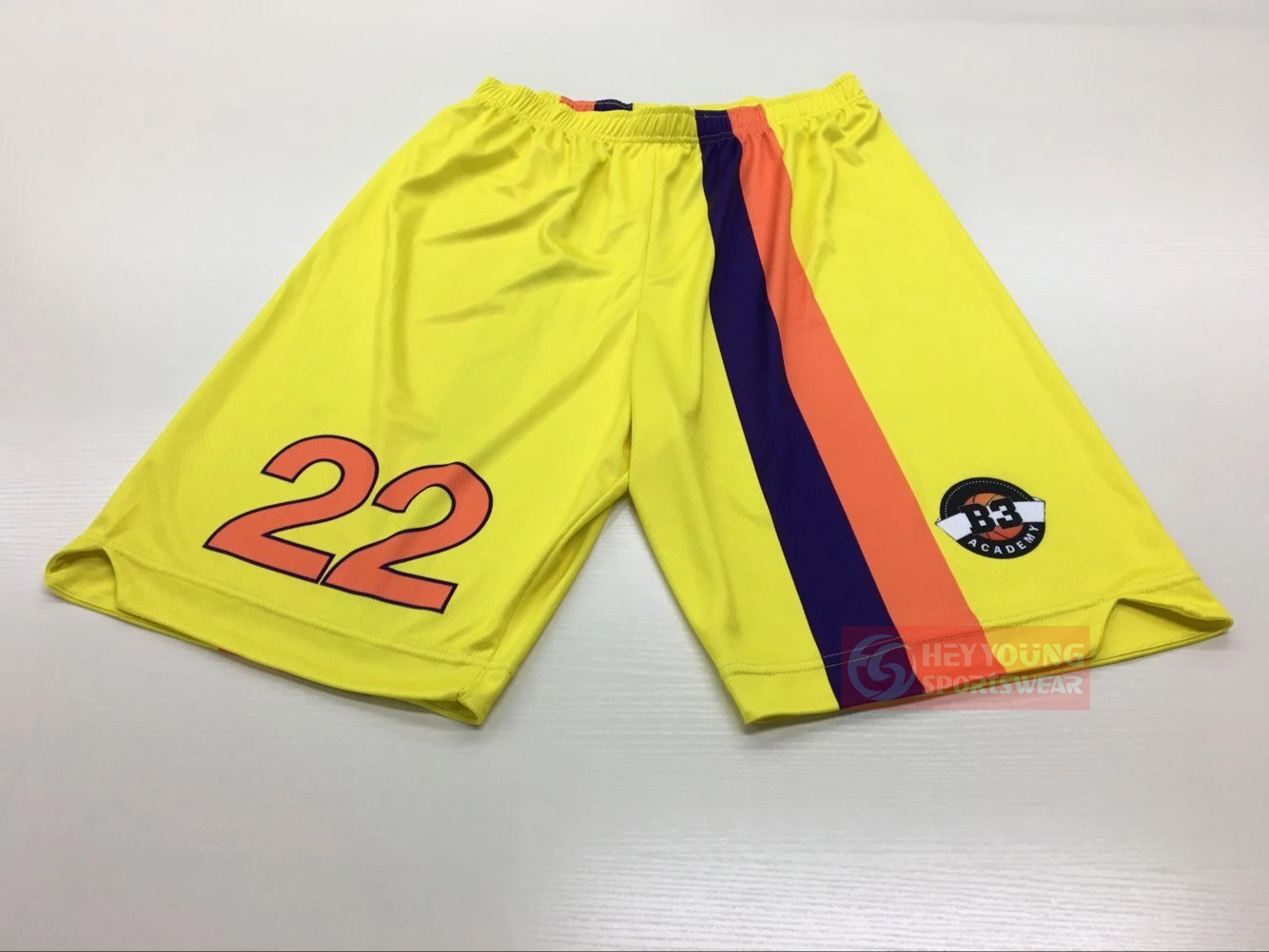 Manufacture 100% Polyester Custom Sublimated Youth Basketball Uniforms