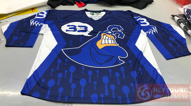 Cheap Custom Design Sublimated Ice Hockey Jersey