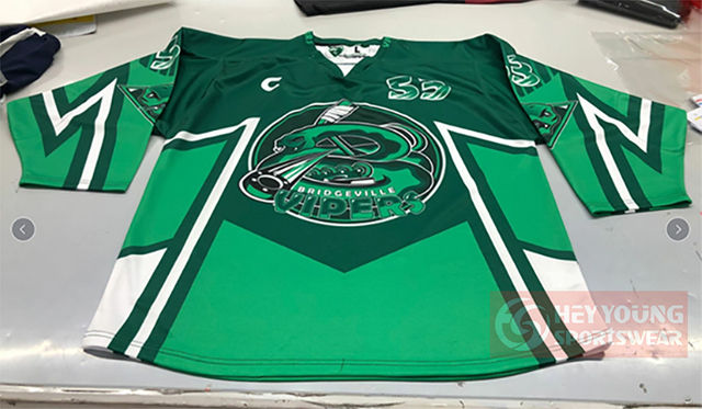 Manufacturing Cheap Custom Design Sublimated Ice Hockey Jersey
