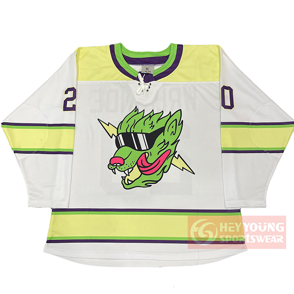 Custom Cheap New Design Sublimated Ice Hockey Jersey