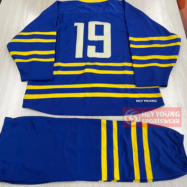 Custom Team High Quality Sportswear New Design Sublimation Men Practice Ice Hockey Jersey