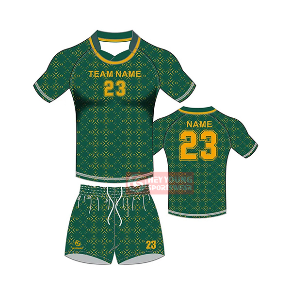 Wholesale Cheap Custom Sublimation Rugby Shirt Blank Training Rugby Jersey