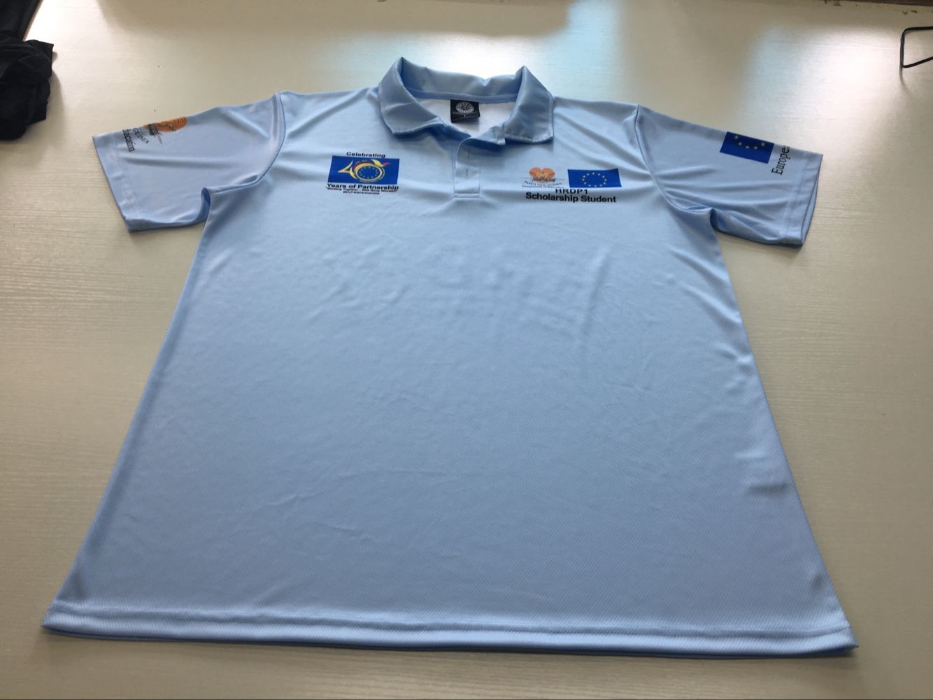 High Quality 100% Polyester Sublimation Custom School Team Polo Shirts