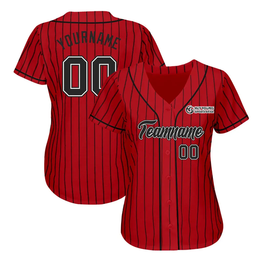 Latest Custom Design Sublimation Women Softball Jerseys 