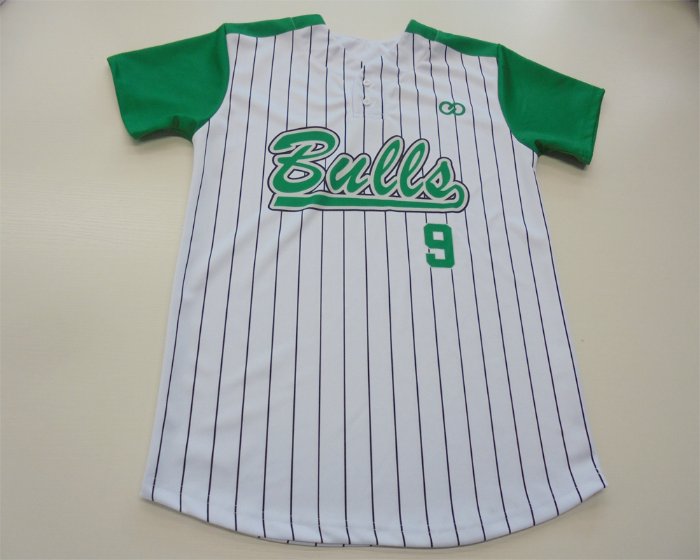 Team Sports Men Two Button Custom Sublimated Baseball Jerseys
