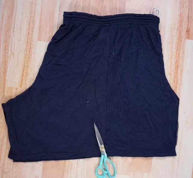 how to make basketball shorts shorter without cutting them