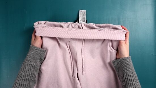 how to fold sweatpants to save space2