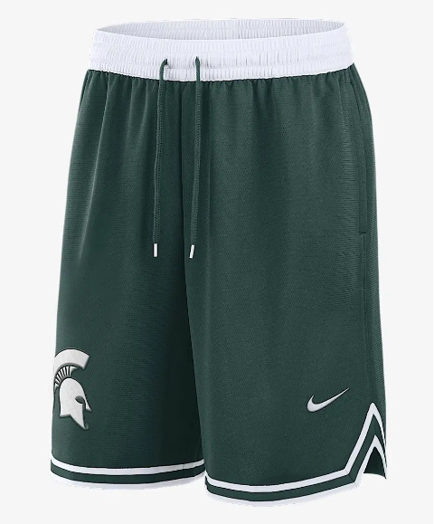 what is on michigan state basketball shorts2