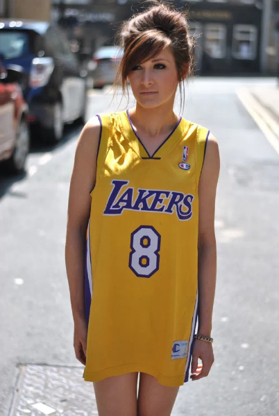 how to turn a basketball jersey into a dress1
