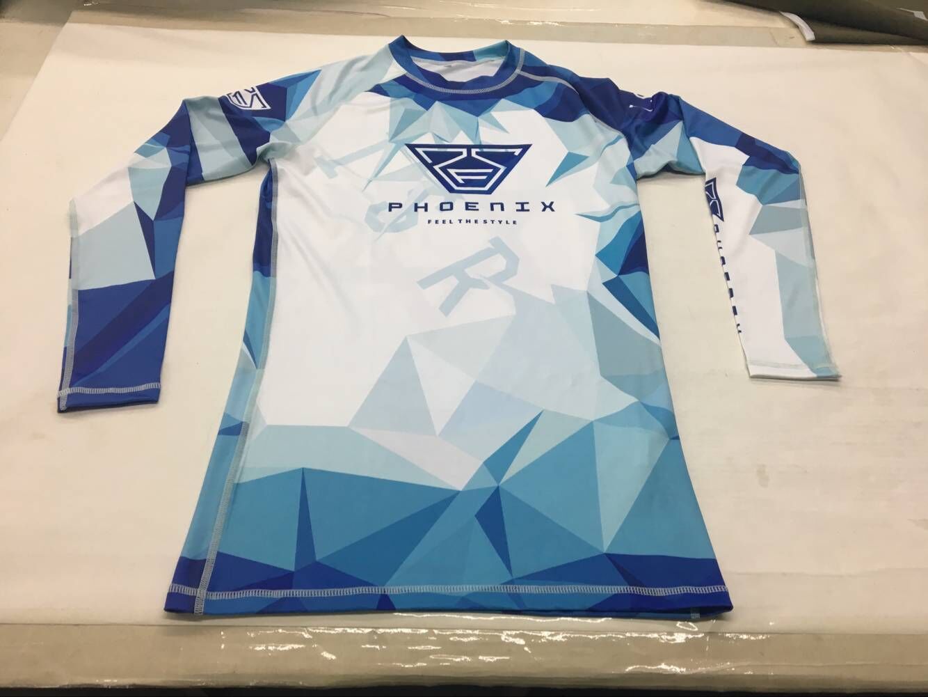 Wholesale Cheap Custom Sublimated Long Sleeve Rash Guard