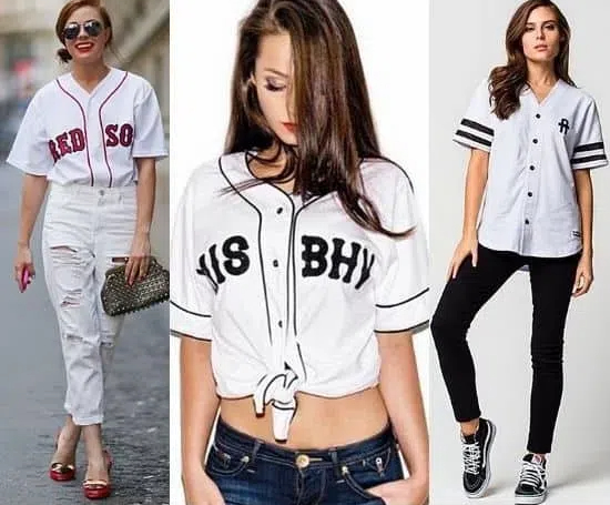 how to style a baseball jersey girl1