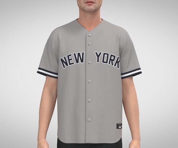 How To Create Full Button Baseball Jersey in Marvelous Designer?