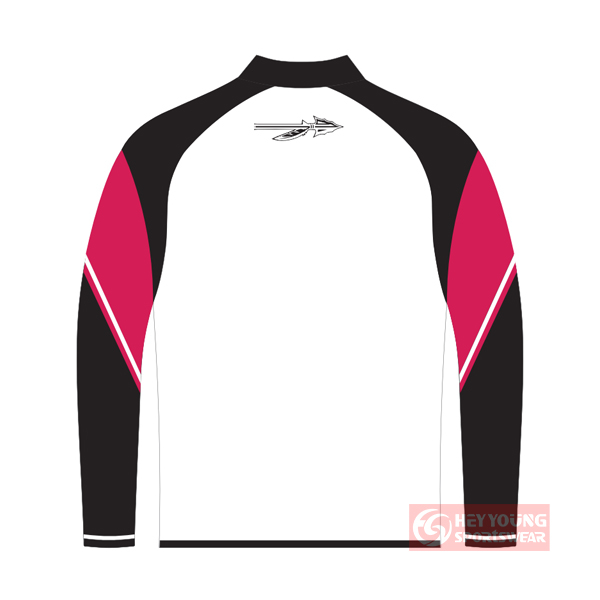 Wholesale 100% Polyester Custom Sublimated Warm-up Quarter Zipper Jacket