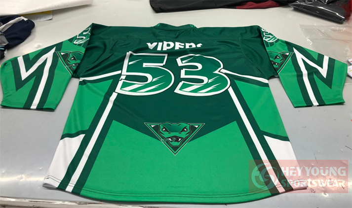 Custom Cheap New Design Sublimated Hockey Jerseys
