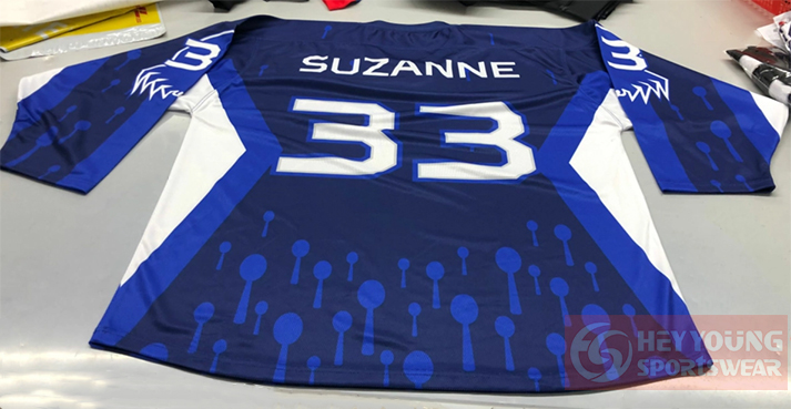 Cheap Custom Design Sublimated Ice Hockey Jersey