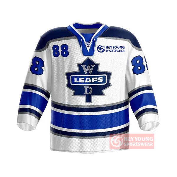 High Quality Sublimated Blank Sports Dry-Fit Adults Breathable Hockey Jerseys