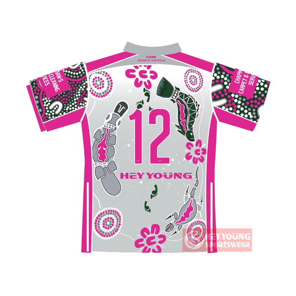 100% Polyester Cheap Sublimation Custom Rugby Jersey