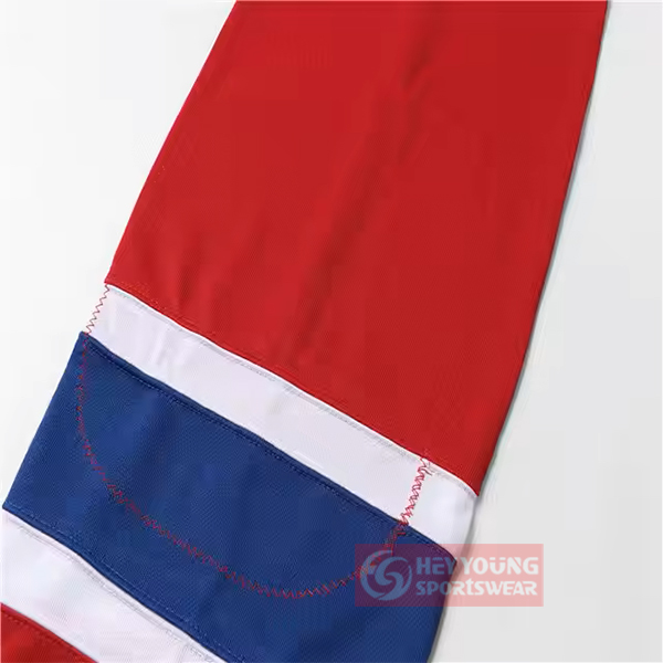 Wholesale Cheap Custom Striped Polyester Ice Hockey Socks