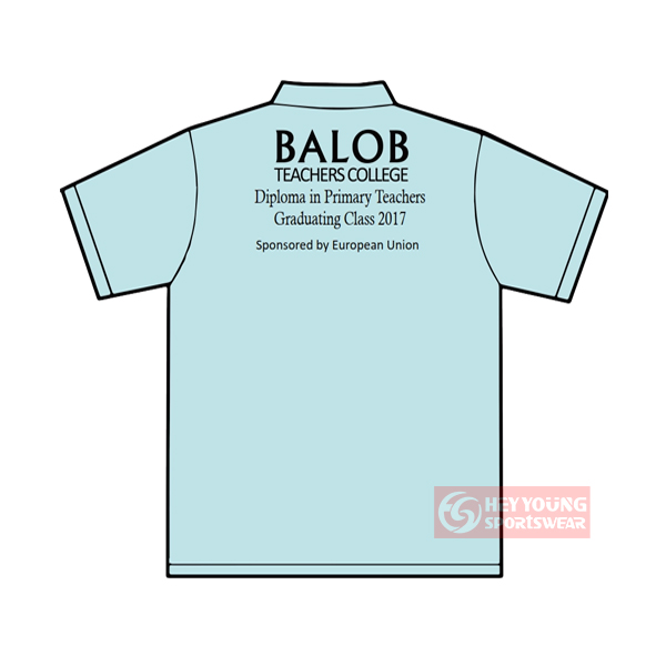 High Quality 100% Polyester Sublimation Custom School Team Polo Shirts