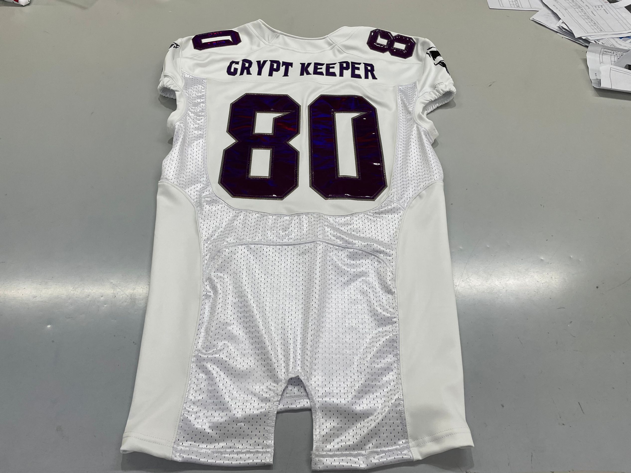 100% Polyester Custom Design Manufacture Tackle Twill American Football Jersey