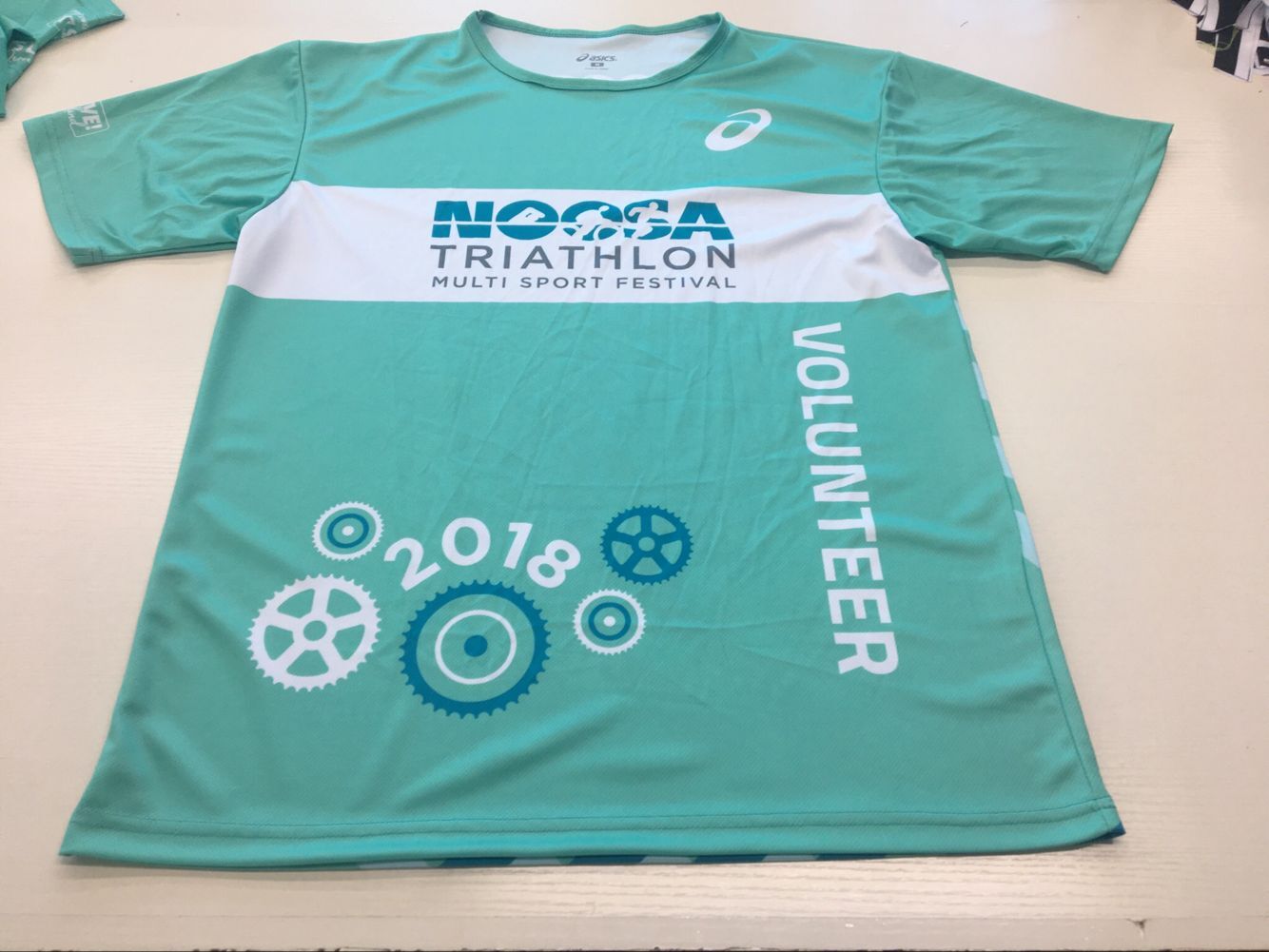 Wholesale 100% Polyester Quick Dry Sport Shirt Custom Printing Fitness T-Shirts