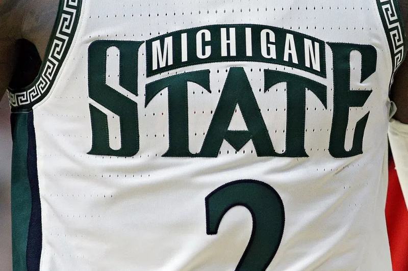 what does the symbol on michigan state's basketball jersey2