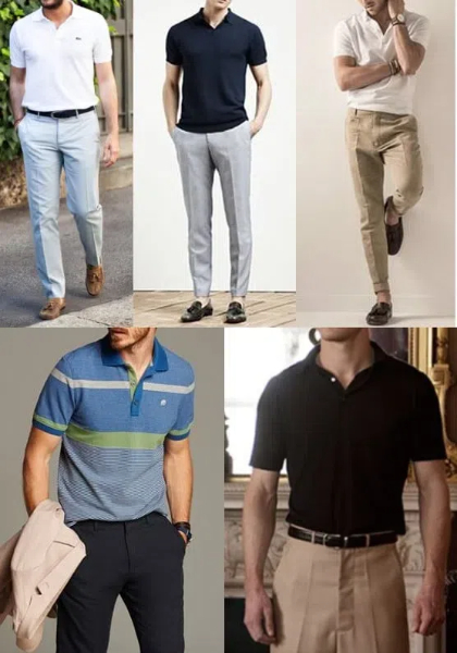 do men tuck in polo shirts1