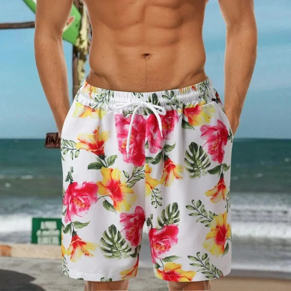 How To Style Floral Basketball Shorts?