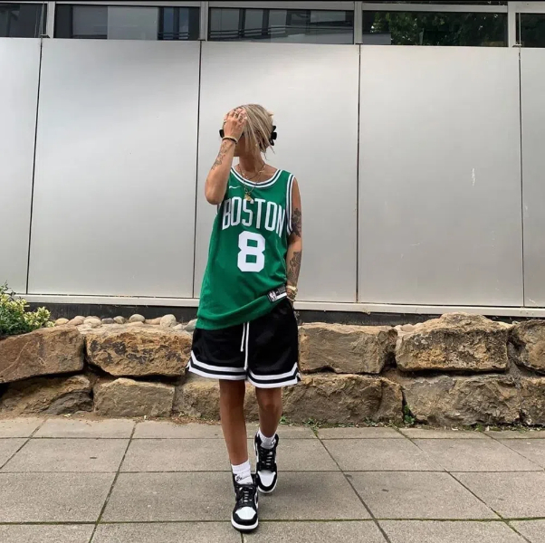 What To Wear with A Black Basketball Jersey?