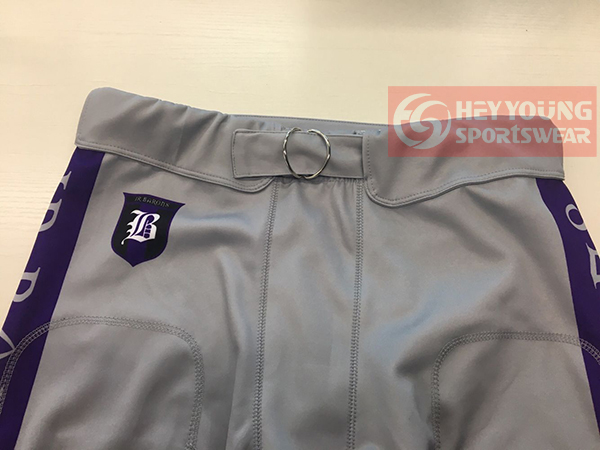 Wholesale 100% Polyester Custom Design Sublimated American Football Pants
