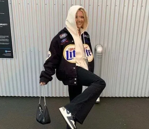 a long baseball jacket