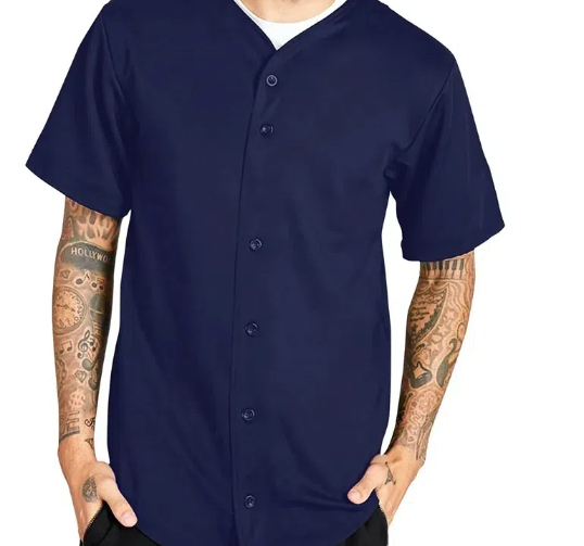 where can you buy a a mens cotton baseball jersey