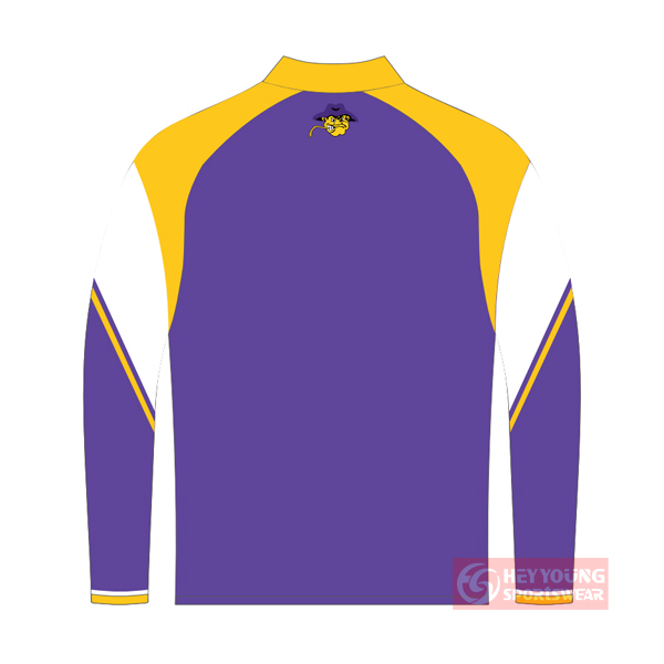 Custom Sublimated Baseball Quarter ZIP Jacket