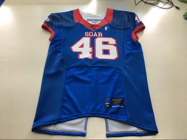  High Quality Cheap Sublimated Custom American Practice Football Jersey
