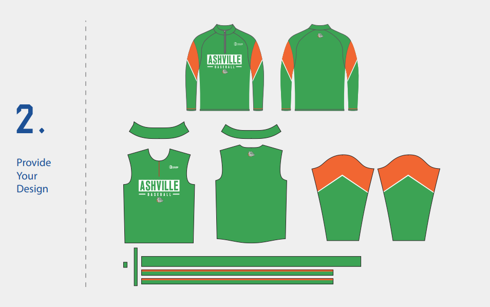 Baseball ZIP JACKET Design