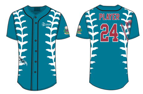 Wholesale Custom Sublimated Sportswear Baseball Jersey