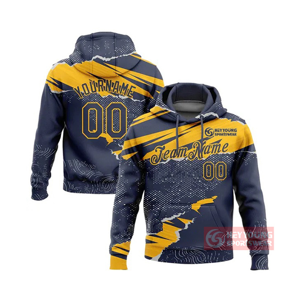 Wholesale Cheap Custom Design Pullover Sublimated Sweatshirt Hoodies
