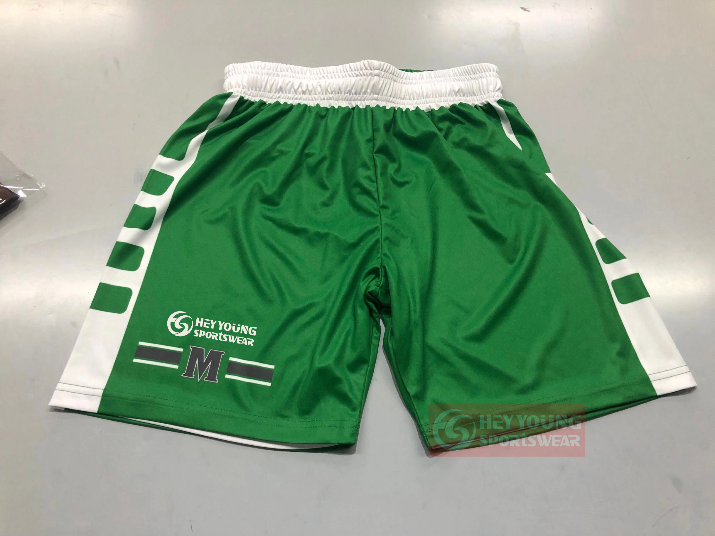 100% Polyester Custom Men Sublimated Basketball Shorts