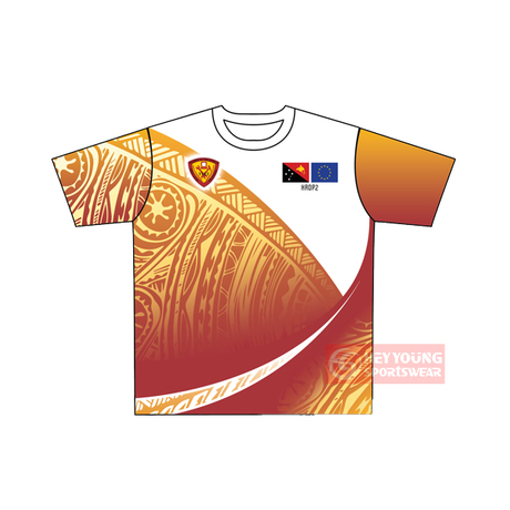 Wholesale 100% Polyester Lightweight Mesh Fabric Custom Sublimation T-Shirts