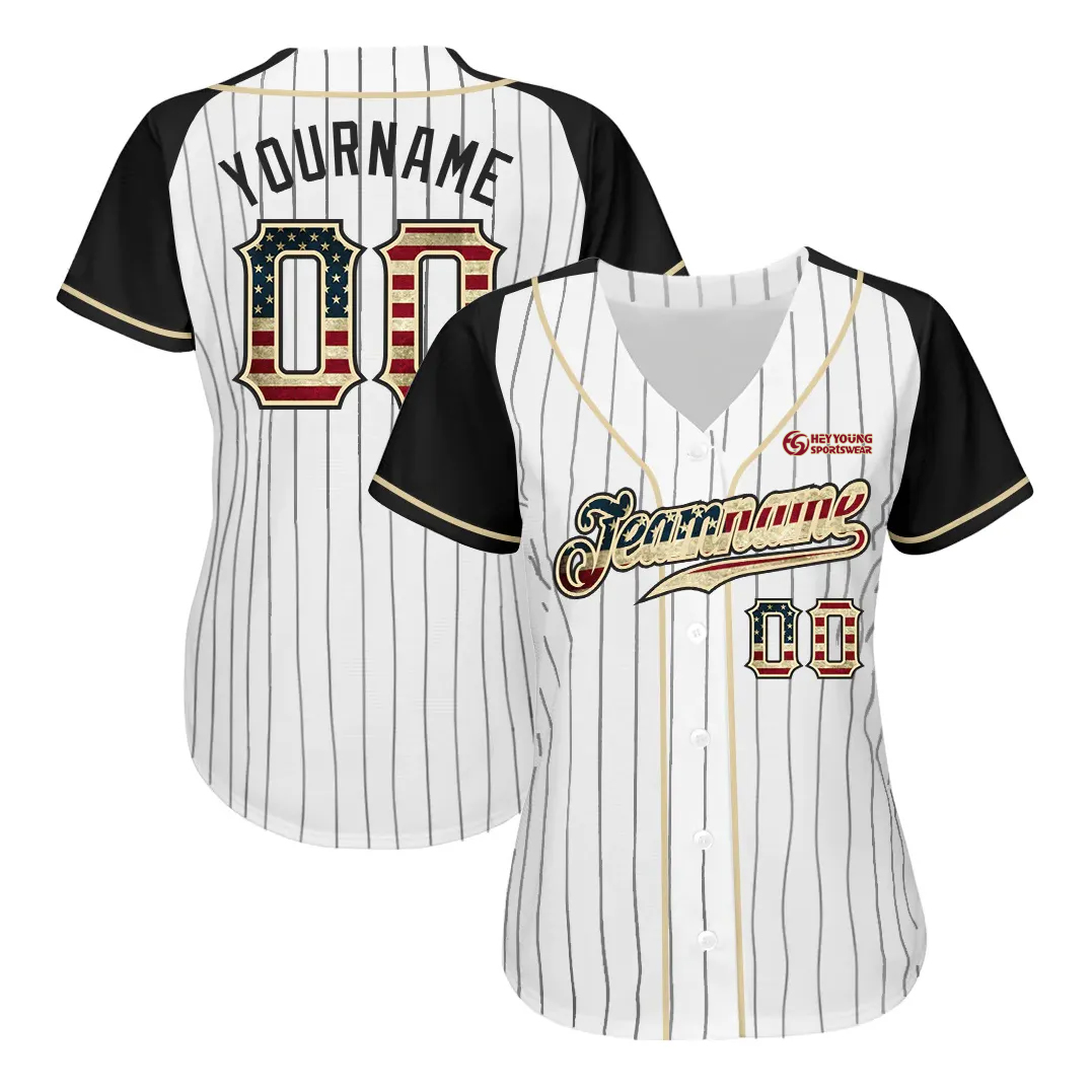 Latest Custom Design Sublimation Women Softball Jerseys 