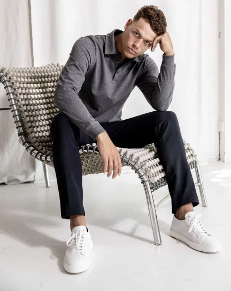 are long sleeve polo shirts fashionable2