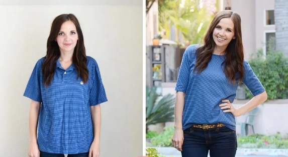 how to shrink polo shirts1