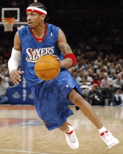 who started long shorts in basketball1