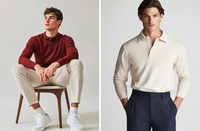 How To Wear Long Polo Shirts?