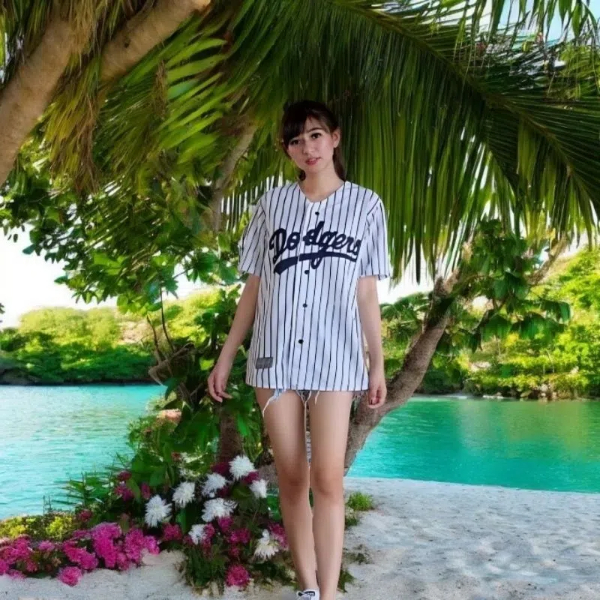 how to wear baseball style jersey female1